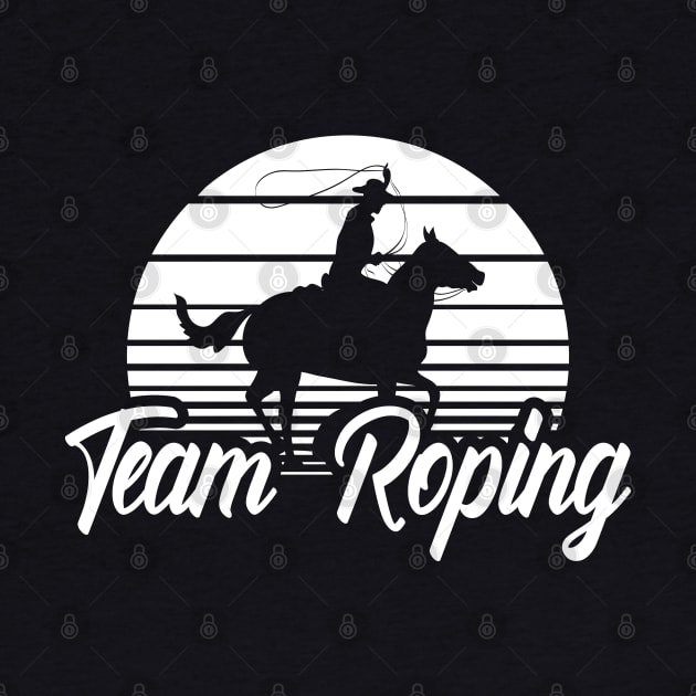 Cowboy - Team Roping by KC Happy Shop